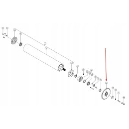 Cmt00200 gear wheel 28 teeth