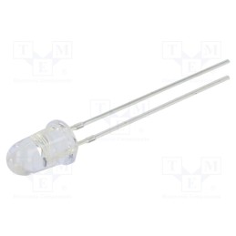 1 pcs x OPTOSUPPLY - OSR5PA5201A-CRLED14 - LED, 5mm, red, 14400mcd, 8°, Front: convex, 5÷20V, No.of term: 2