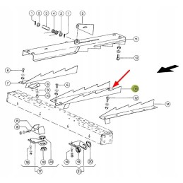 816456 2 metal guide of the press
