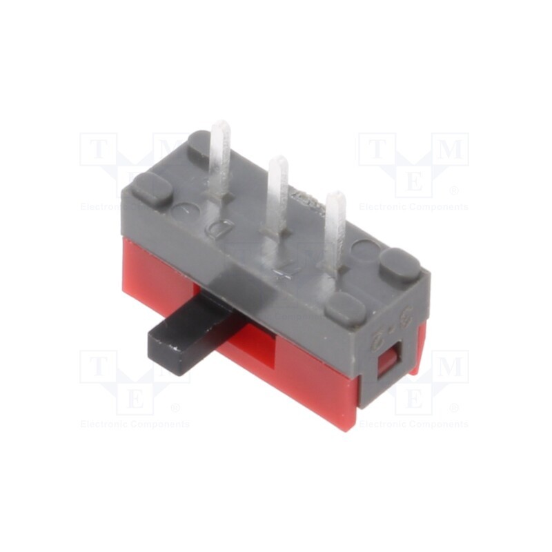1 pcs x NKK SWITCHES - SS12SDH2 - Switch: slide, Pos: 2, SPDT, 0.1A/30VDC, ON-ON, THT, Leads: for PCB