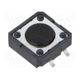 1 pcs x OMRON OCB - B3FS-4005P - Microswitch TACT, SPST-NO, Pos: 2, 0.05A/24VDC, SMD, none, 2.55N