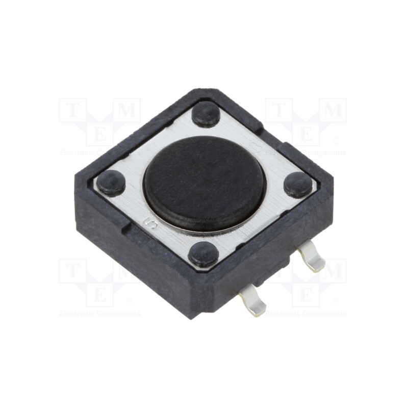 1 pcs x OMRON OCB - B3FS-4005P - Microswitch TACT, SPST-NO, Pos: 2, 0.05A/24VDC, SMD, none, 2.55N
