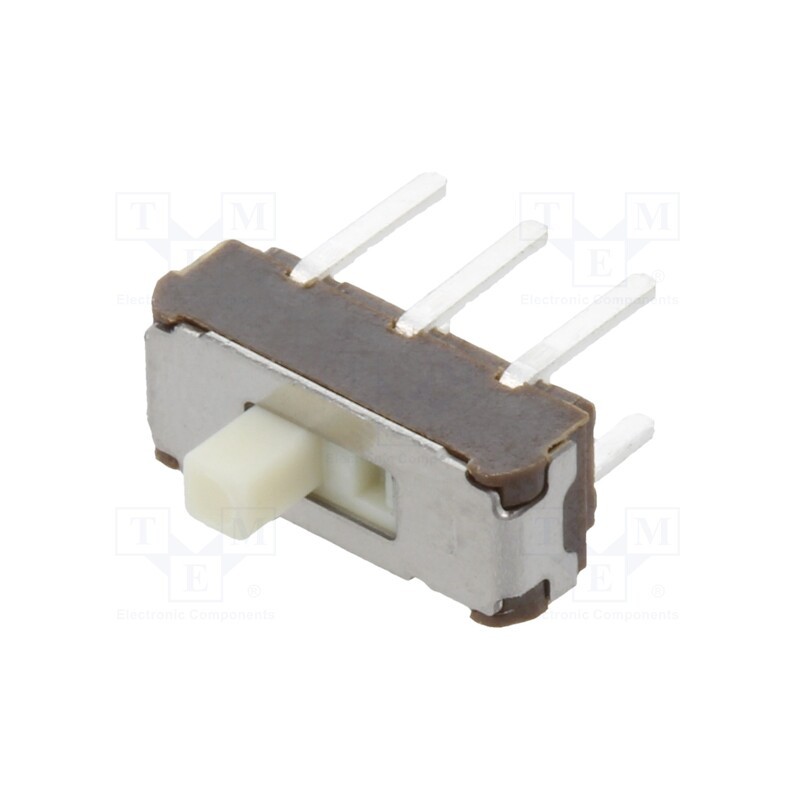 1 pcs x ALPS - SSSS222700 - Switch: slide, Pos: 2, DPDT, 0.3A/6VDC, ON-ON, THT, Leads: for PCB