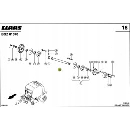 837617 0 pick-up rollers