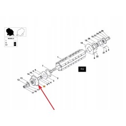 Kb3902972 double gear wheel