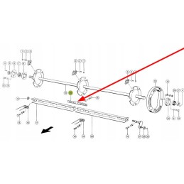816047 1 profiled straw pick-up roller