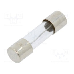 5 pcs x OPTIFUSE - MSC-160MA - Fuse: fuse, medium time-lag, 160mA, 250VAC, glass, 5x20mm, brass