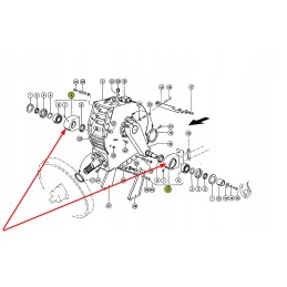 816204 0 bearing with piston drive housing