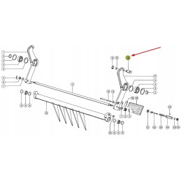 830077 2 threaded pin m22 x 1 5 x 60