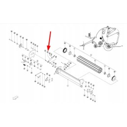 Cra00574 feed roller actuator