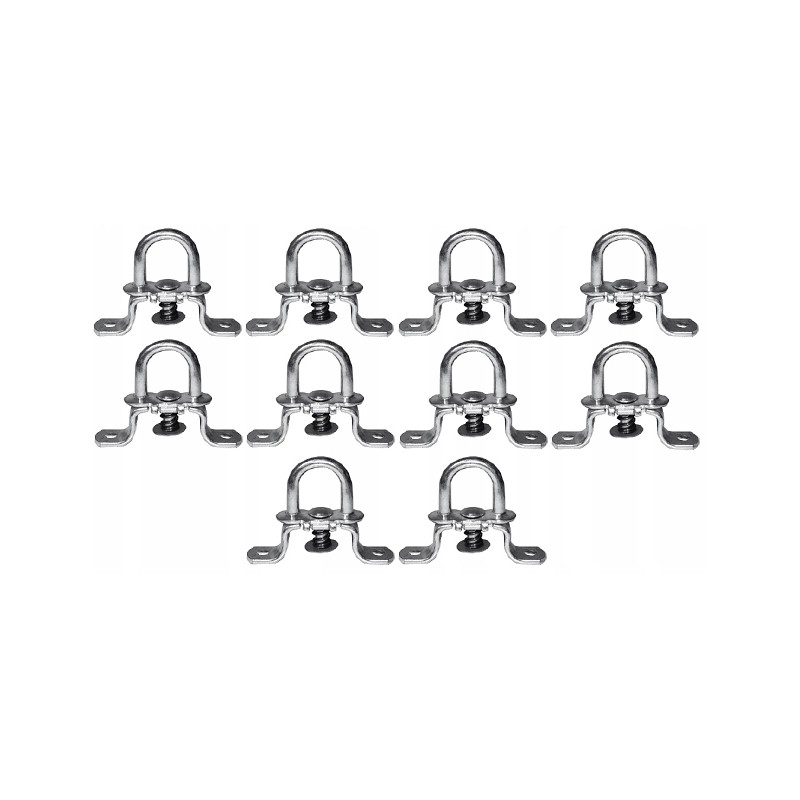 Swivel onboard grip, tarpaulin holder, 10 pcs