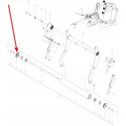 Cmh02014 tension arm roller seal