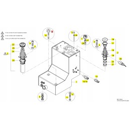 Yanmar radiator cushion b75w sv85 120 tl60 310