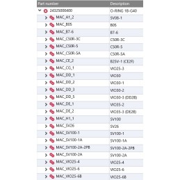 Yanmar o ring for the caterpillar tensioner 1b g40