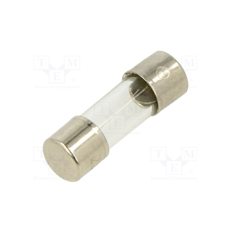5 pcs x OPTIFUSE - FSE-500MA - Fuse: fuse, quick blow, 500mA, 250VAC, glass, 5x15mm