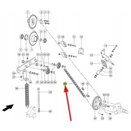 857342 0 roller chain