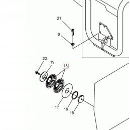 Wacker Neuson DPU clutch spring