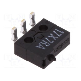 1 pcs x OMRON OCB - D2MQ-1-TR - Microswitch SNAP ACTION, 0.5A/30VDC, without lever, SPDT, Pos: 2