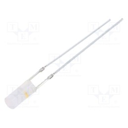 1 pcs x OPTOSUPPLY - OSMRP23962B - LED, 3mm, red/warm white, 60°, Front: flat, 1.8÷2.6/2.9÷3.6V, 108mW