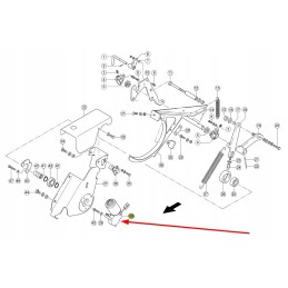 835353 0 electric motor for the knotter drive
