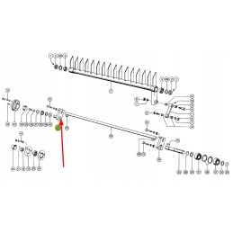 820181 0 pickup shaft mounting
