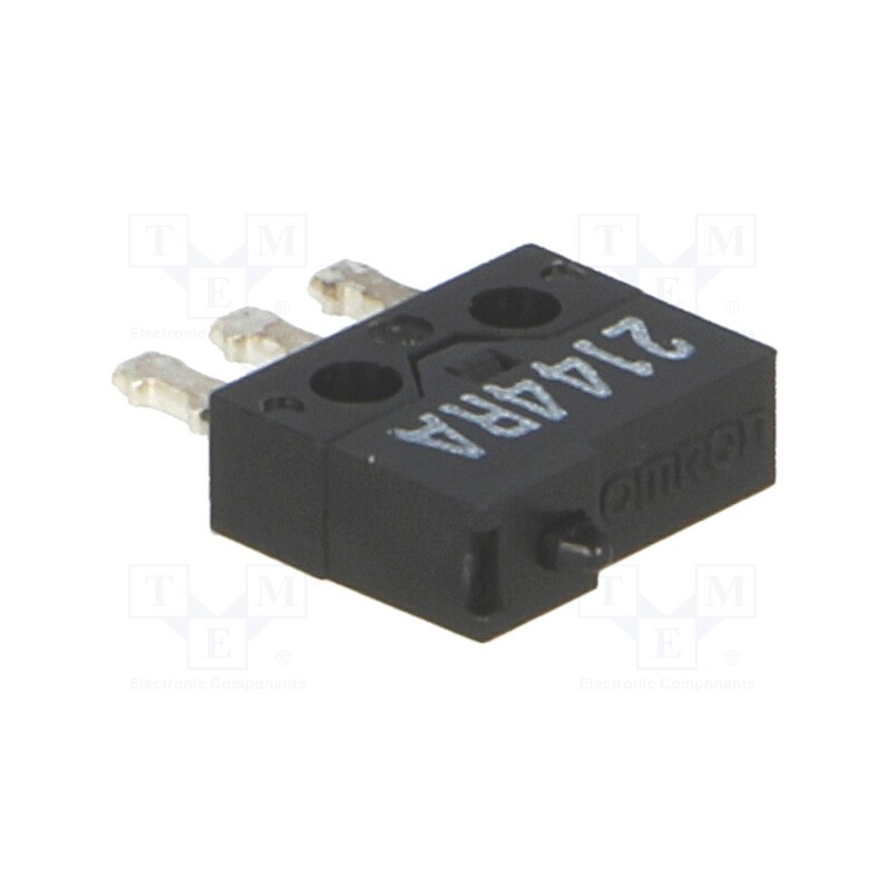 1 pcs x OMRON OCB - D2MQ-1 - Microswitch SNAP ACTION, 0.5A/30VDC, without lever, SPDT, Pos: 2