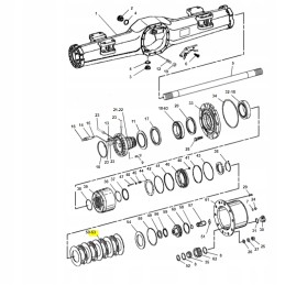 Cat Excavator Bridge Brake Disc 1217632 CVA