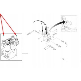Kb8863558 knife control valve or rotor floor