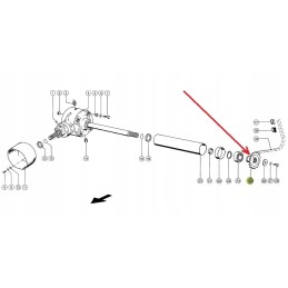 821133 2 sprocket 15 teeth