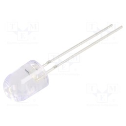 1 pcs x OPTOSUPPLY - OSW5DK8B31B-CRLED14 - CRLED, 8mm, white, 10000mcd, 30°, Front: convex, 20V, No.of term: 2