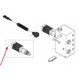 B0h000288r hydraulic solenoid valve