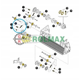 New Holland BB Case CNH 9837966 Chain