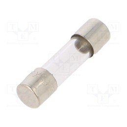5 pcs x SCHURTER - 34.388 - Fuse: fuse, quick blow, 3A, 250VAC, cylindrical,glass, 5x20mm, FSK