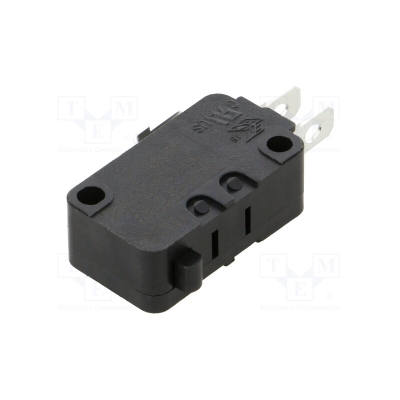 1 pcs x DIPTRONICS - MS3-5PE1AV - Microswitch SNAP ACTION, 5A/250VAC, without lever, SPDT, ON-(ON)