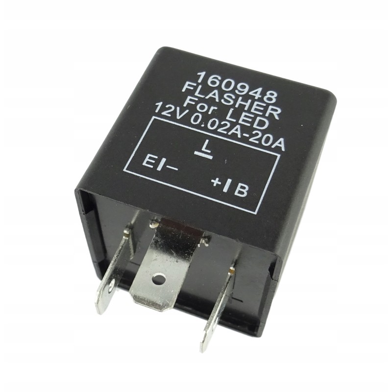 Turn signal interrupter 12v for LED, right