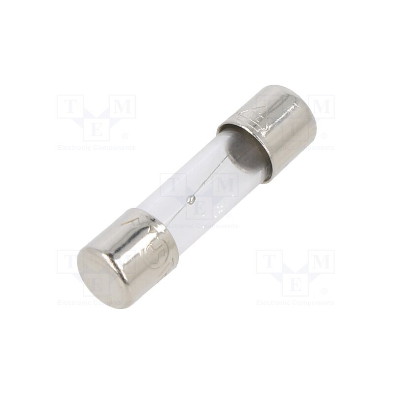 5 pcs x BEL FUSE - 5ST 1.25-R - Fuse: fuse, time-lag, 1.25A, 250VAC, cylindrical,glass, 5x20mm