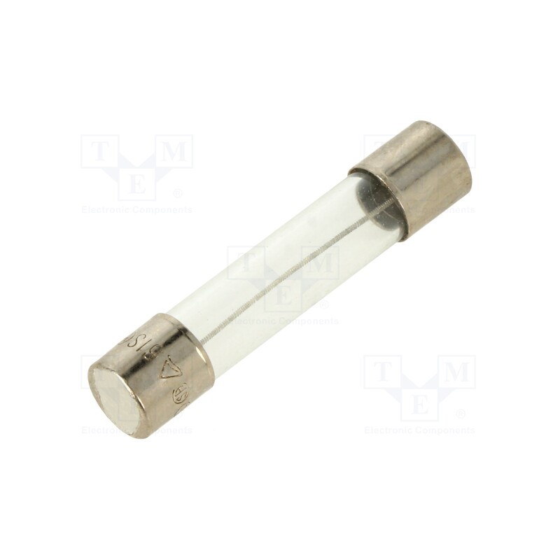 5 pcs x OPTIFUSE - TSA-200MA - Fuse: fuse, time-lag, 200mA, 250VAC, glass, 6.3x32mm, brass, TSA