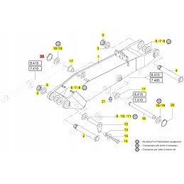 Yanmar locking ring SV85 SV120