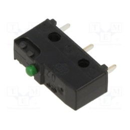 1 pcs x ZF - DB3C-C1AA - Microswitch SNAP ACTION, 0.1A/250VAC, 0.1A/80VDC, without lever