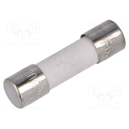 5 pcs x CONQUER ELECTRONIC - UBM 6.3A 250V - Fuse: fuse, quick blow, 6.3A, 250VAC, ceramic,cylindrical, 5x20mm