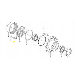 Spacer bush Volvo Kop Lad 11709495