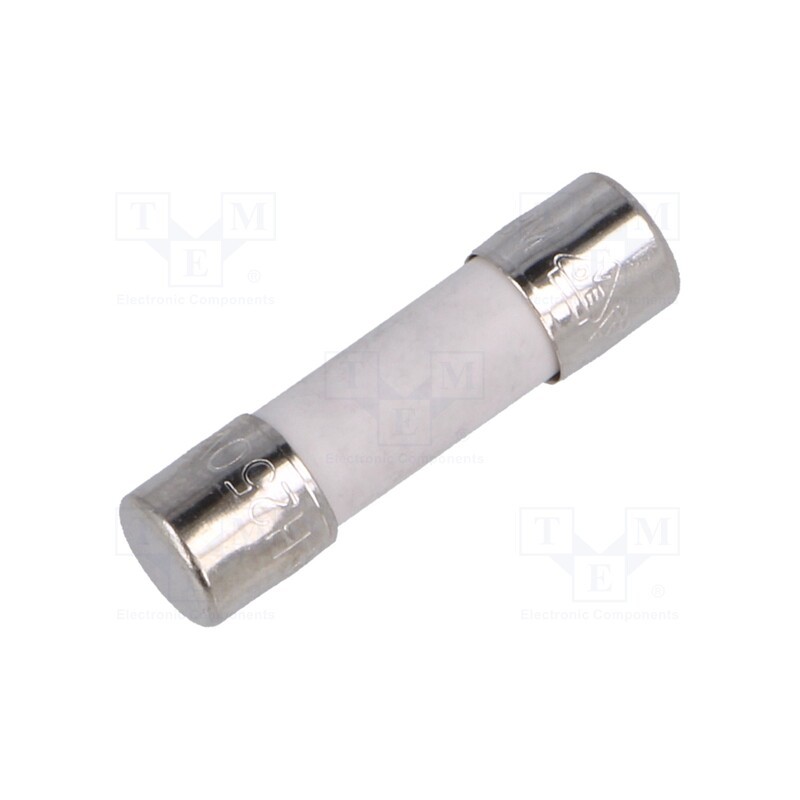 5 pcs x CONQUER ELECTRONIC - UBM 4A 250V - Fuse: fuse, quick blow, 4A, 250VAC, ceramic,cylindrical, 5x20mm