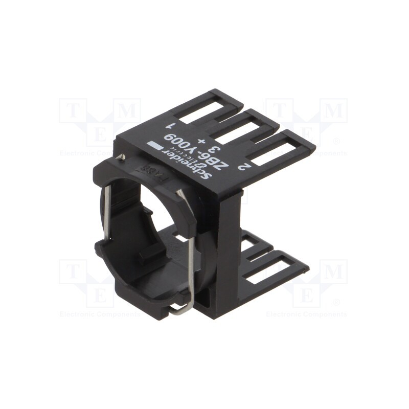 1 pcs x SCHNEIDER ELECTRIC - ZB6Y009 - Mounting unit, 16mm, Harmony XB6