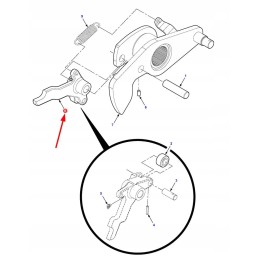 700746530 clutch arm