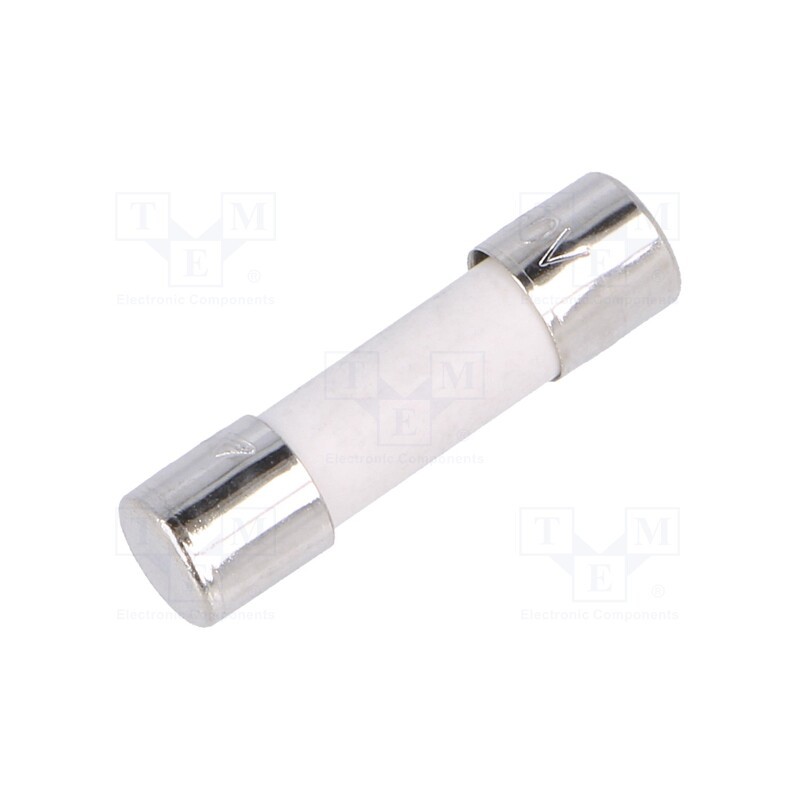 5 pcs x CONQUER ELECTRONIC - UBM 12.5A 250V - Fuse: fuse, quick blow, 12.5A, 250VAC, ceramic,cylindrical, 5x20mm