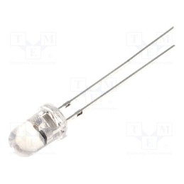 1 pcs x OPTOSUPPLY - OSTB5131A - LED, 5mm, RGB, blinking,tricolour, 30°, 4.5÷6V, 20mA, Front: convex