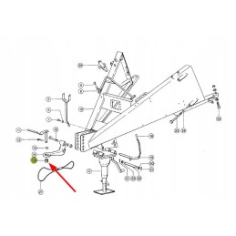 826072 0 drawbar bush