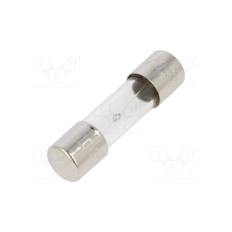 5 pcs x OPTIFUSE - TSD-4A - Fuse: fuse, time-lag, 4A, 250VAC, glass, 5x20mm, brass, bulk