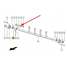 817666 0 control lever