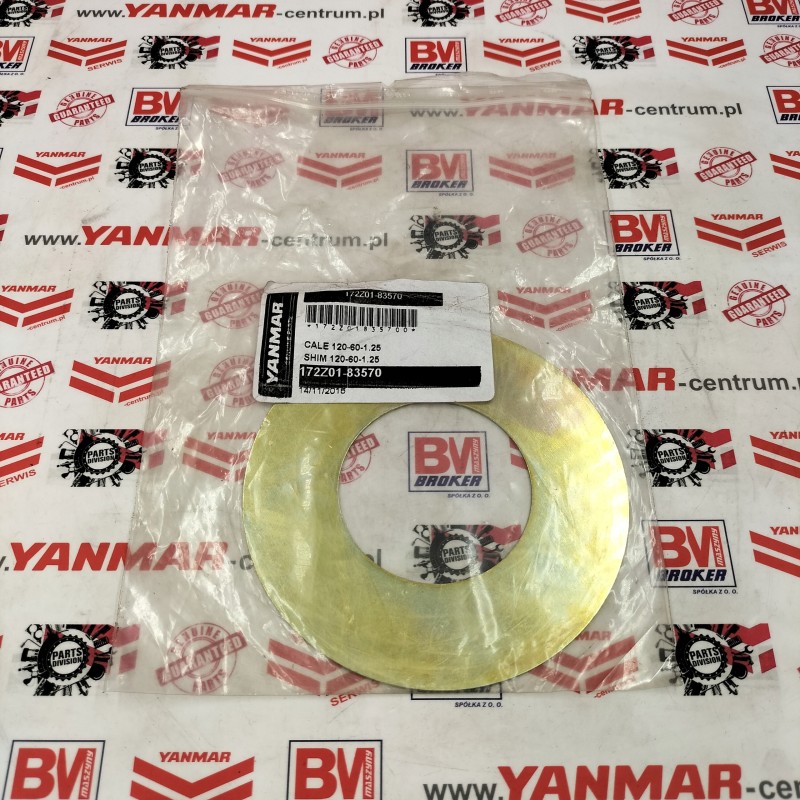 Yanmar arm pad 60x120x1 25